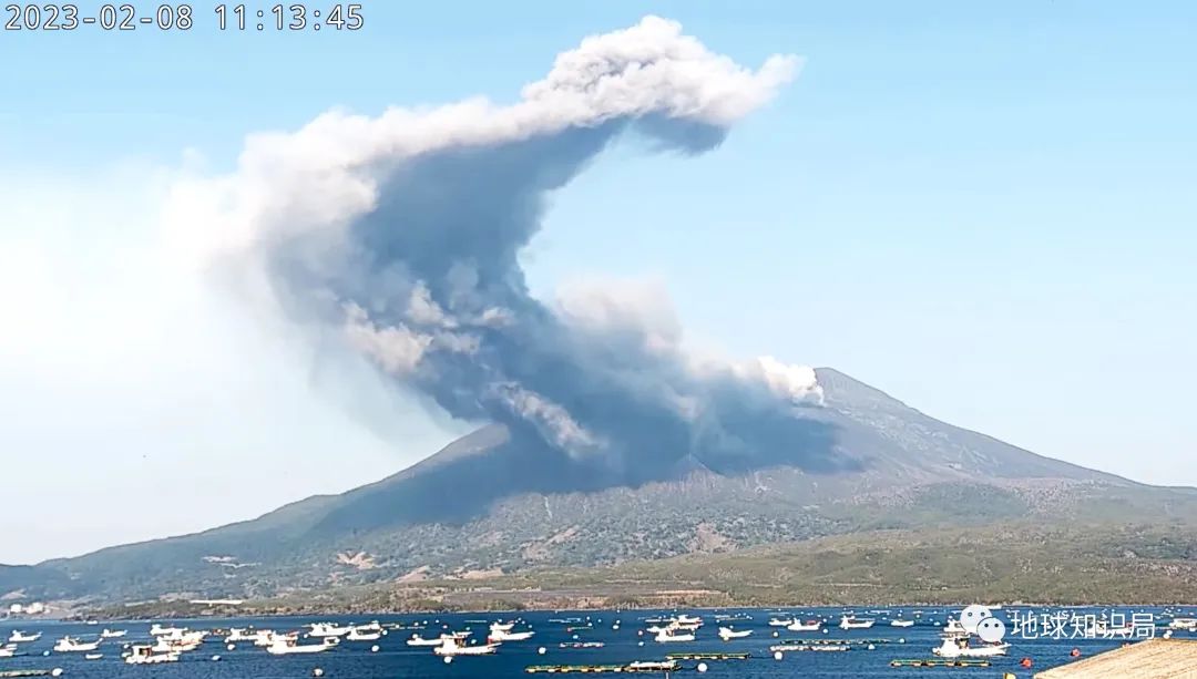 日本樱岛火山喷射!更危险的还没发生
