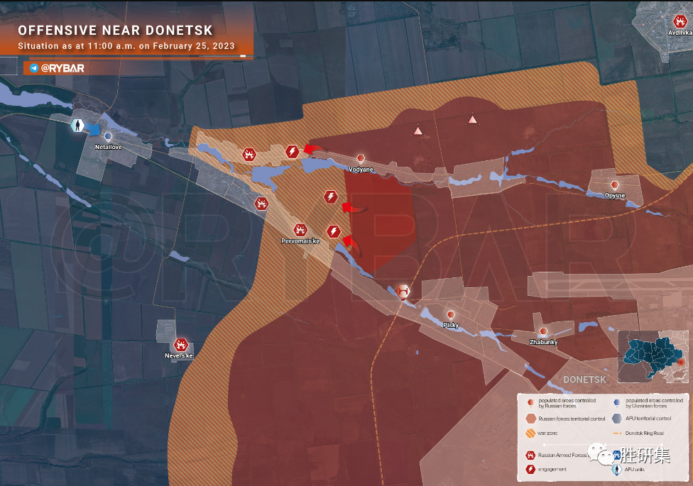 西郊决堤,巴赫穆特进入倒计时!