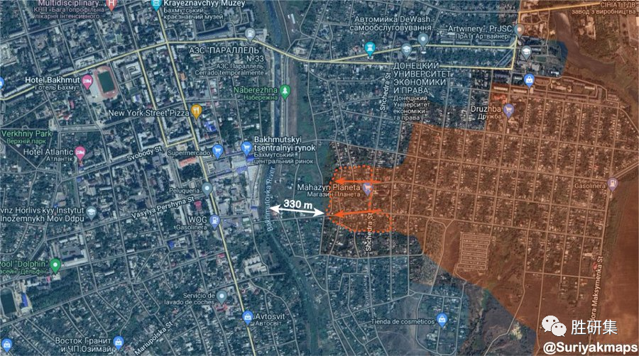 西郊决堤,巴赫穆特进入倒计时!