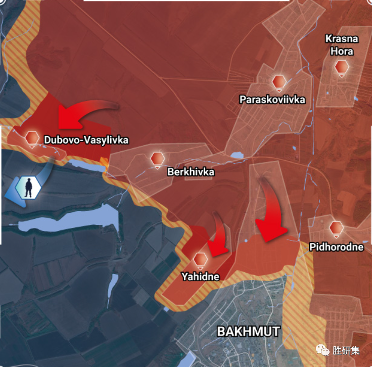 西郊决堤,巴赫穆特进入倒计时!