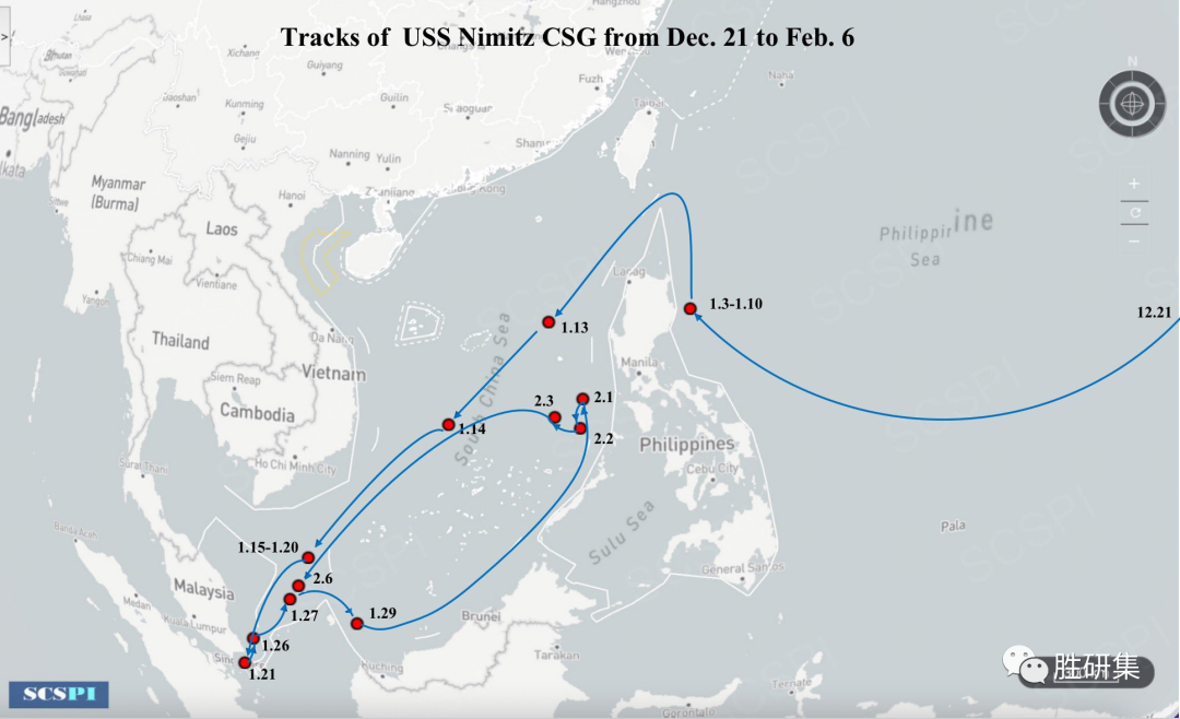 2月，中美航母南海对峙详情！