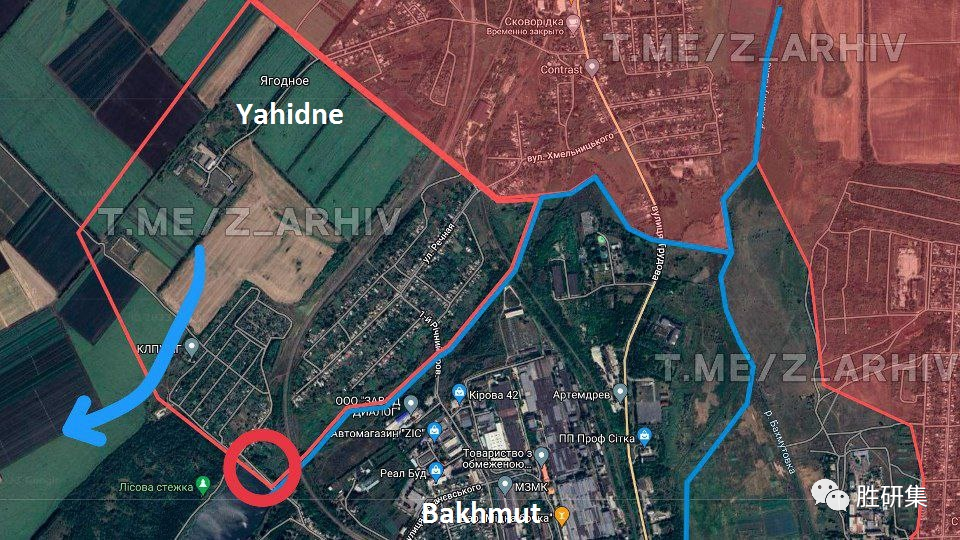 西郊决堤,巴赫穆特进入倒计时!