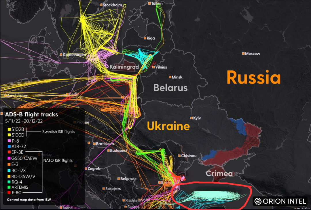 “美俄黑海撞机”怎么发生的,看看这几张图……