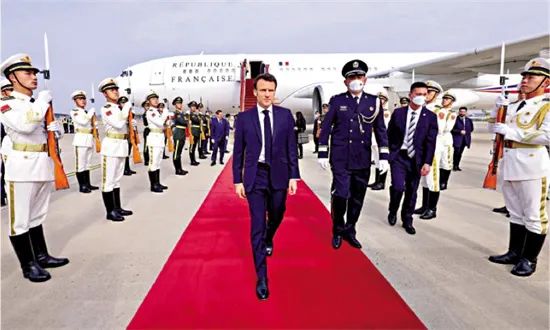 在中国,马克龙终于说出了他最想说的心里话