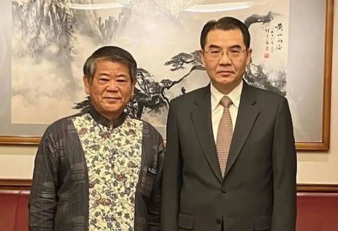 中国驻日大使，接见了冲绳代表，冲绳一号人物，访华进入倒计时