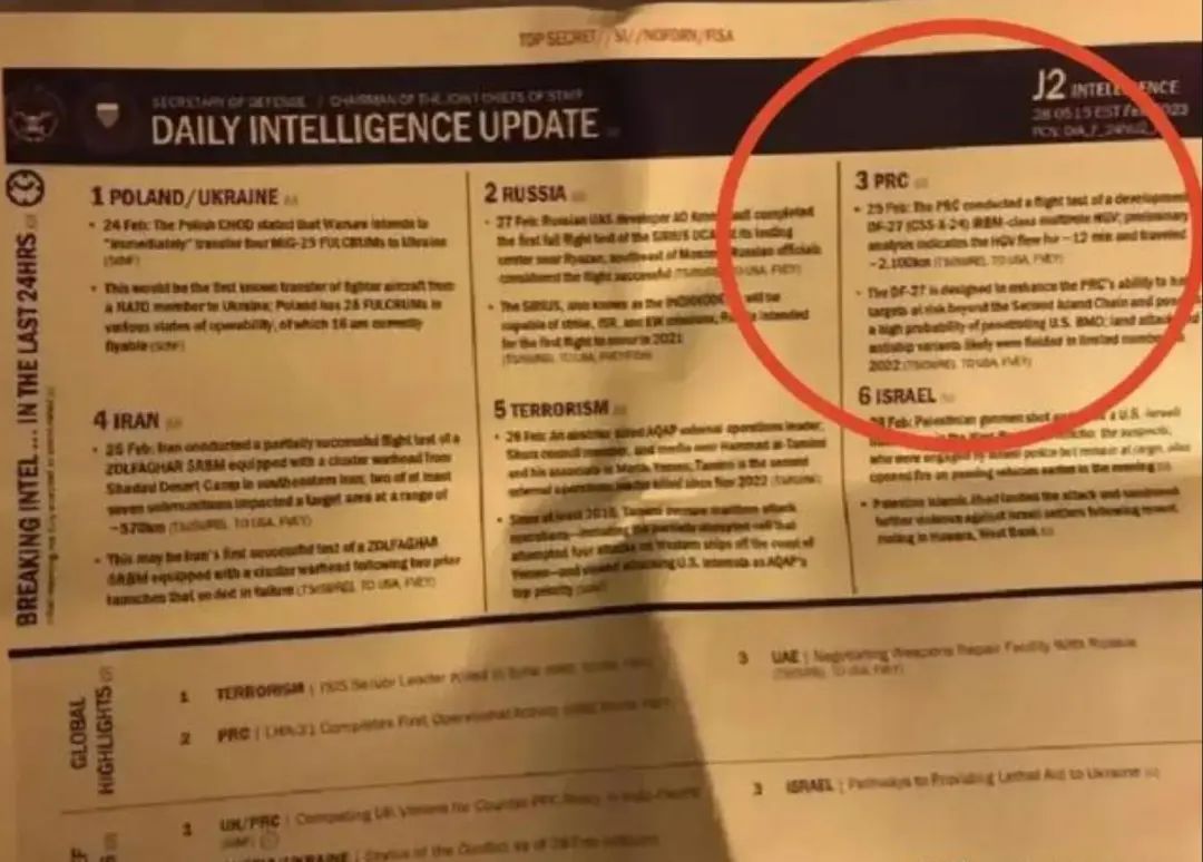 美军绝密情报,中国东风-27导弹横空出世,10马赫高超突防,唯快不破!