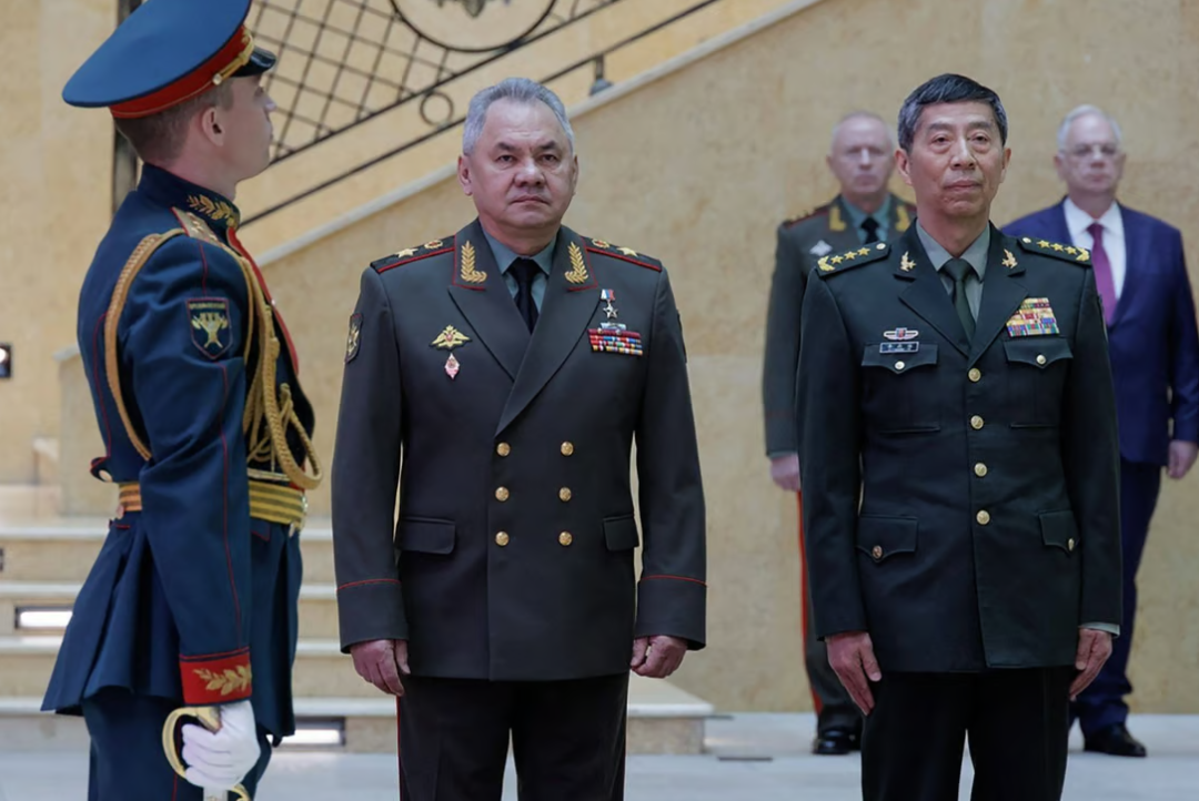 中俄防长携手划重点!这记重拳,打在“美台勾连”的七寸上