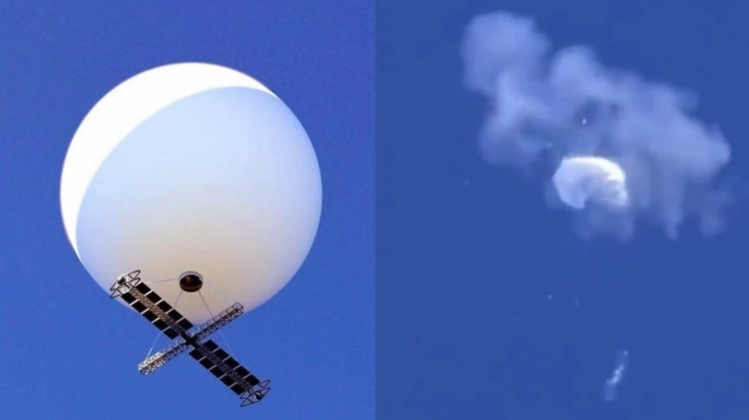 美军声称又遇3只气球：飞越美航母，坠落南海，第3只正在环球航行