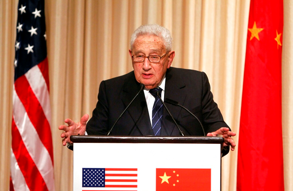 点击查看大图 百岁基辛格:美国自诩正义,但其他国家并不买账