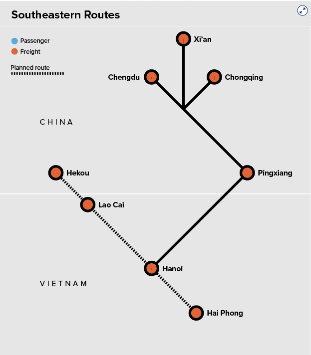 中国修了多少条跨境铁路？这家美国媒体居然画了图册