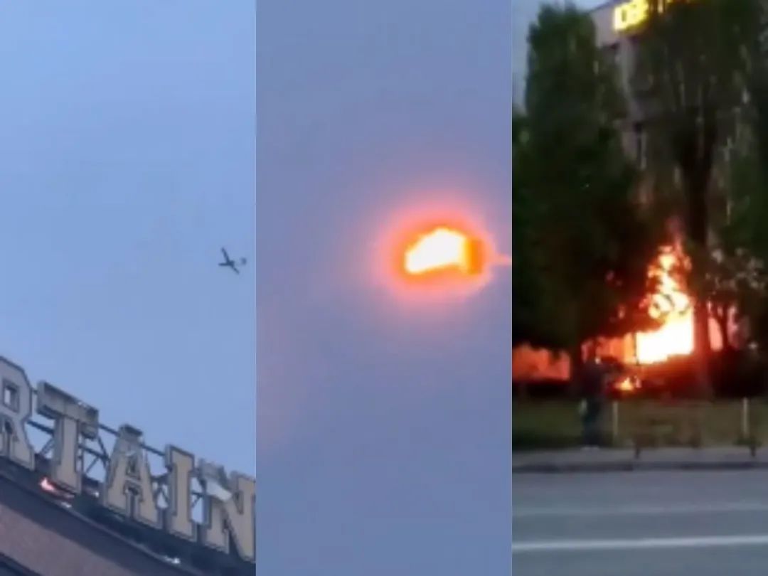 乌军又闹大乌龙：首都上空击落自家无人机，残骸砸进商店引发大火