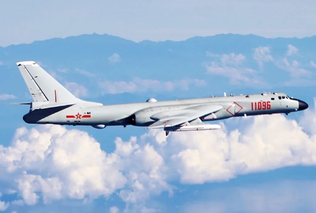 官方证实!轰-6K夜间绕岛巡航!