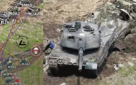 大型收尸现场！豹2A6、M2A2…乌克兰反攻3天丢了100多台重装备，接下来还怎么打？