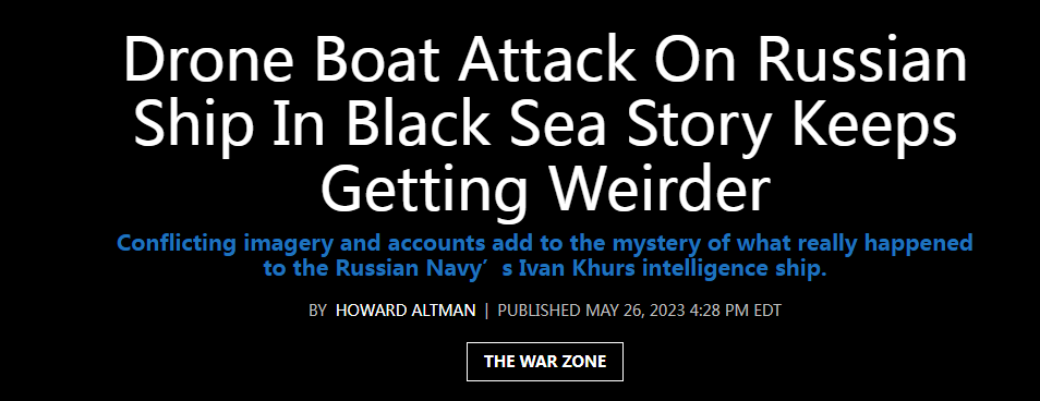 “乌海军舰队团灭”后,西方媒体集体噤声透露出的信息量很大