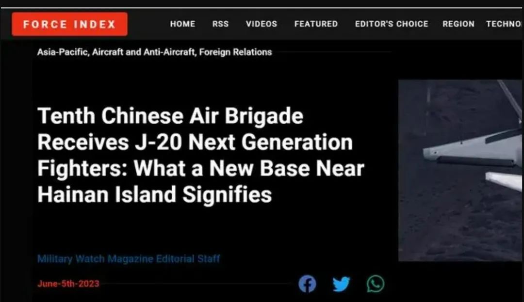 西方最新情报,第10个歼-20旅现身西南,总量超200架,涡扇-15大推已装机!