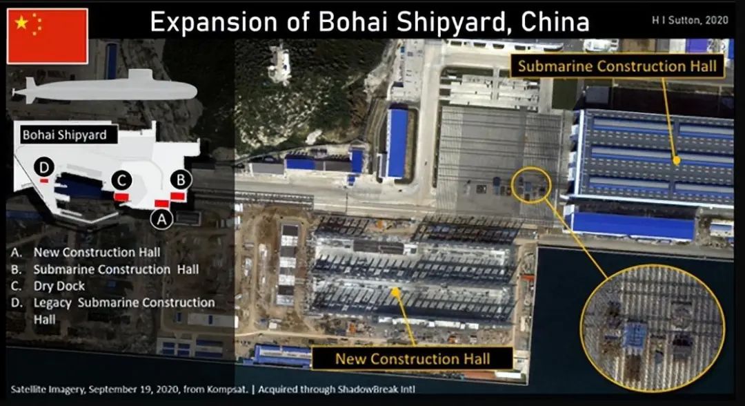 美军现在担心的，是渤海造船厂内的新动静！