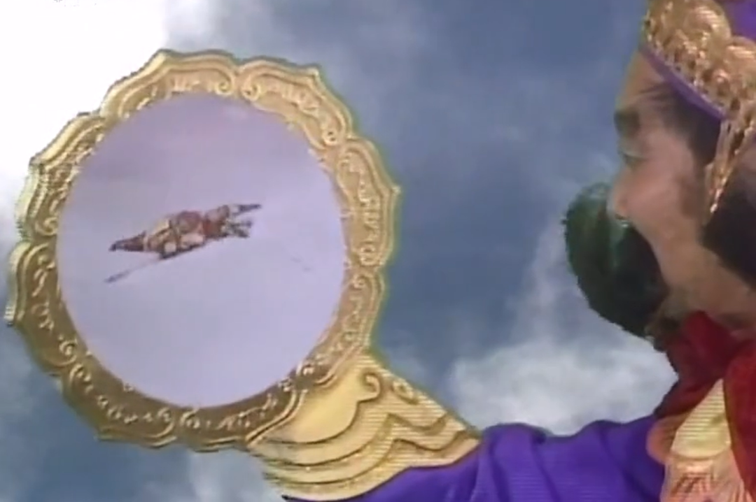 古人照镜子,主打一个仪式感