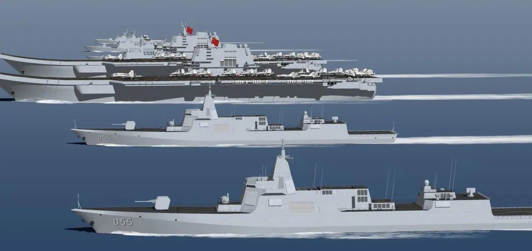 003型福建舰最强编组预估,阵容焕然一新!可硬怼福特级编队