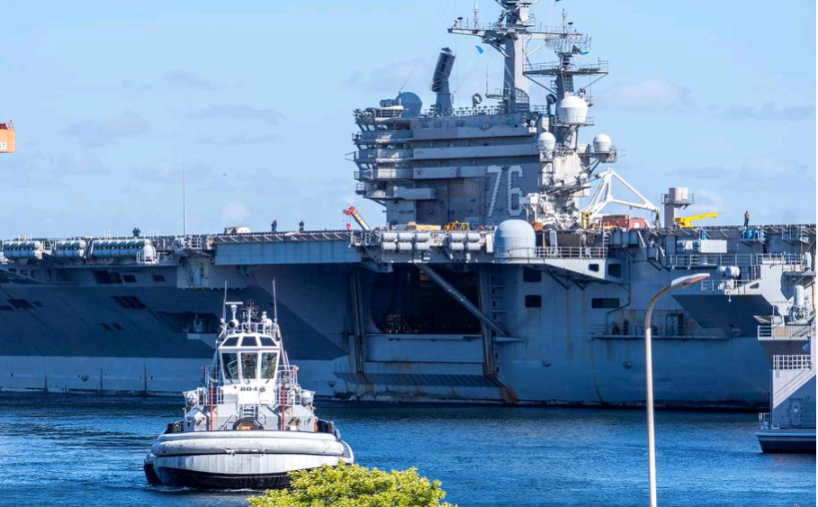 一周内5次取消出海,这艘美国核航母怎么了?