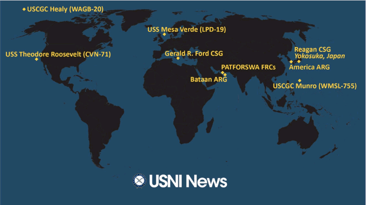 一周内5次取消出海,这艘美国核航母怎么了?