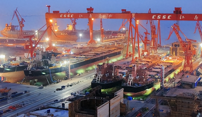 中国海陆空全面出击,造船出口占市场8成份额,这对战时意味着啥?
