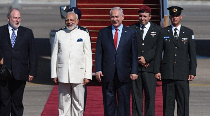 着急与中国竞争!巴以冲突让印度忧心不已,莫迪公开选边站队!