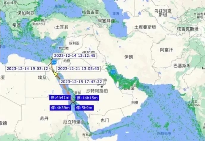 孤身勇闯龙潭虎穴?“中国银河”号现身红海,到底是怎么回事?