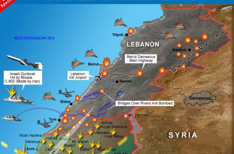 以色列开始进攻黎巴嫩!两面开战,真主党能扛得住吗?