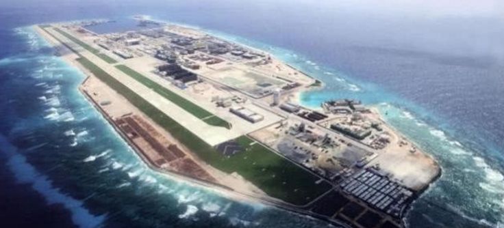 永暑礁长大了,110艘不沉的航空母舰震慑中国南海