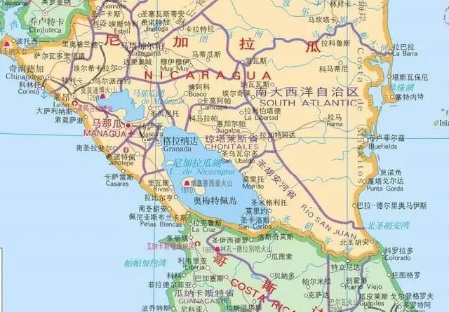 中美洲最大湖泊“尼加拉瓜湖”,是唯一有海水鱼繁殖生息的淡水湖