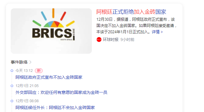 2023的最后两天,阿根廷还是选择了跳车