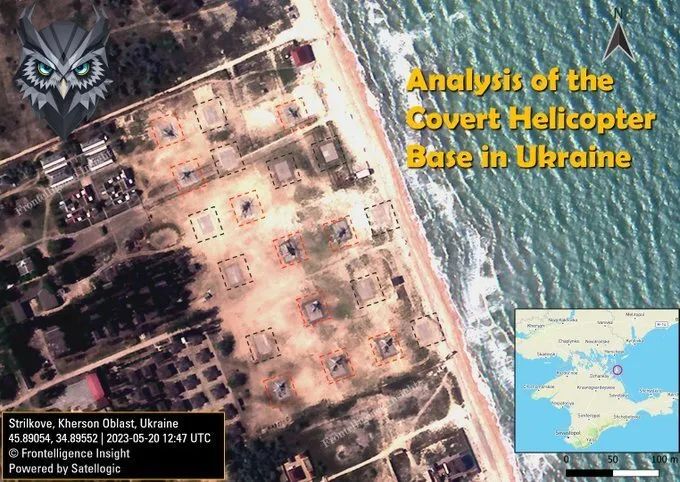俄军大动作！克里米亚海岸修建20个起降点，调来大量武装直升机