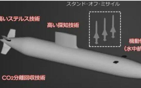 日本新一代潜艇要装备垂发和巡航导弹，目标中国