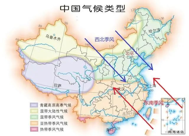 同样是位于我国东南沿海，为什么福建的年降水量比广东和浙江少？