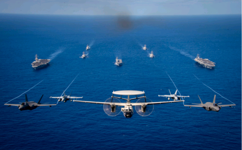 “美国三航母齐聚亚洲,拳头对准北京” “美国三航母齐聚亚洲,拳头对准北京”