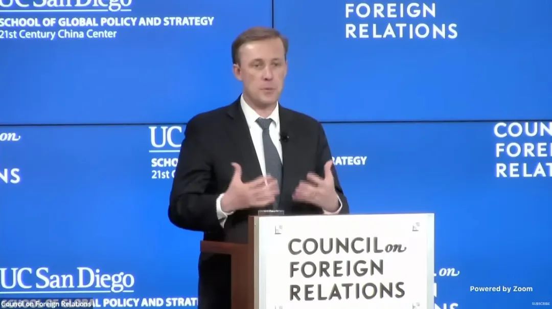 沙利文暴露了两张对美国华战略底牌!还坦诚,要正视中国的强大 沙利文暴露了两张对美国华战略底牌!还坦诚,要正视中国的强大