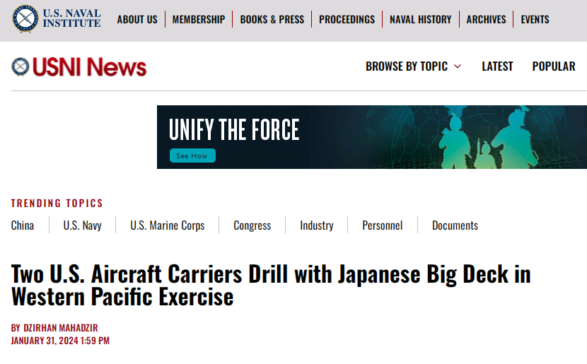 “美国三航母齐聚亚洲,拳头对准北京” “美国三航母齐聚亚洲,拳头对准北京”