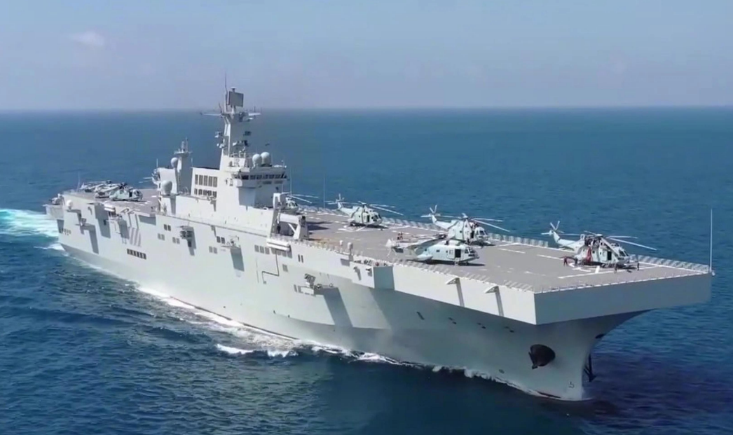 卫星过顶长江口,拍到双体巨舰!中国第四艘航母曝光,不是核动力