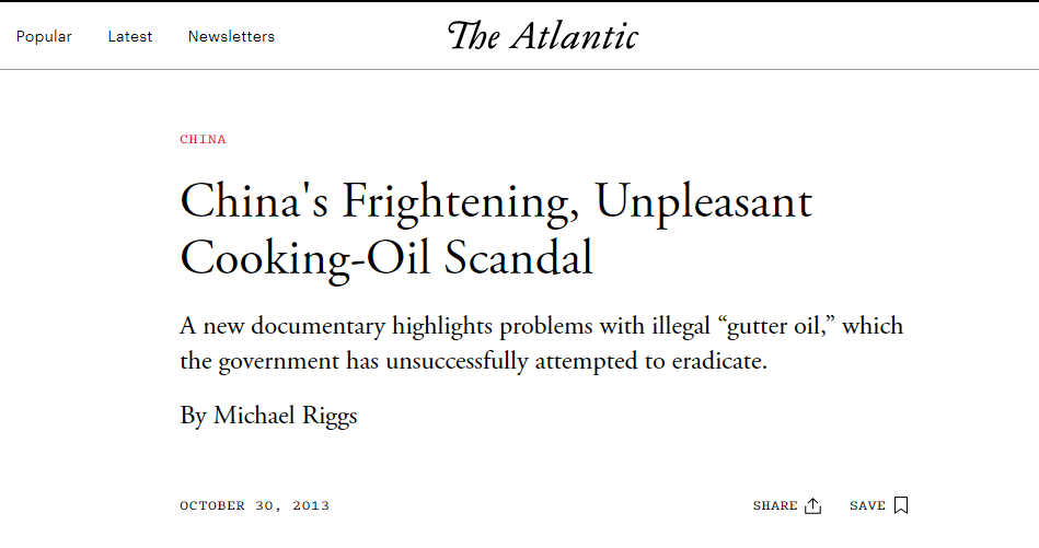 最近，意想不到，又一桩搞笑事