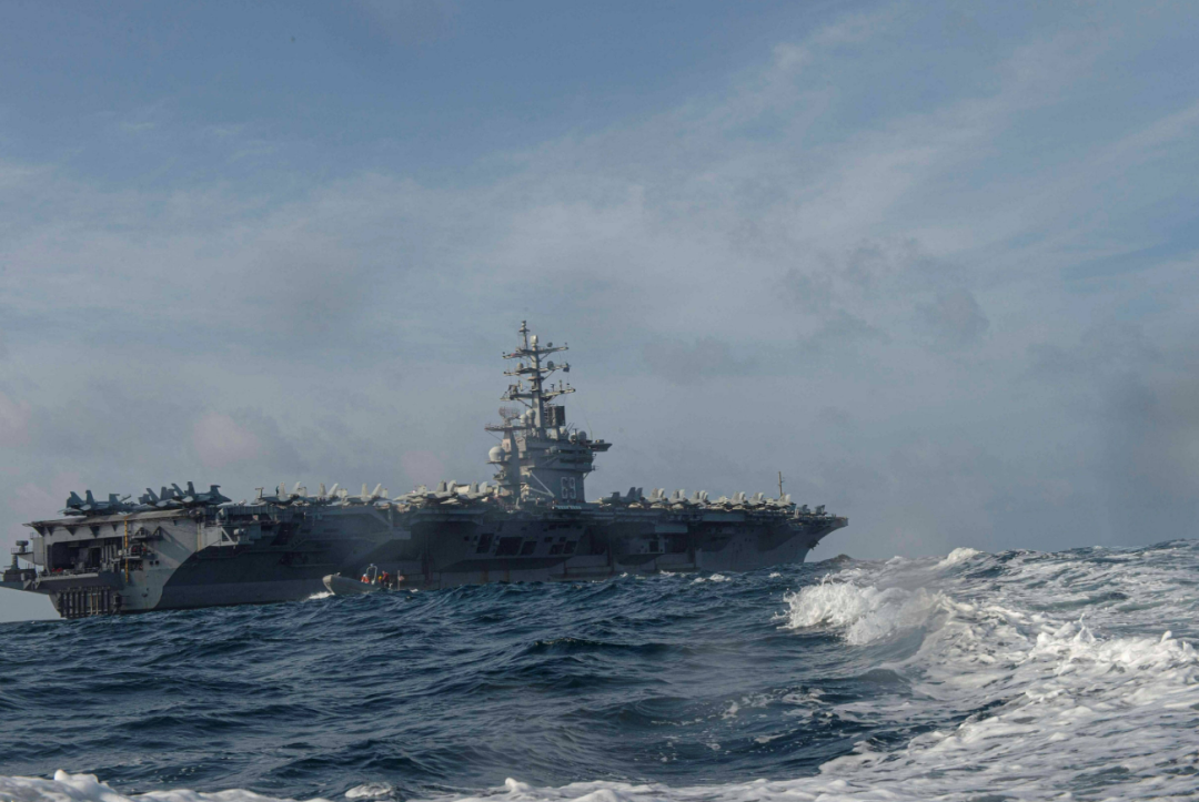 美帝航母,真溜了!?