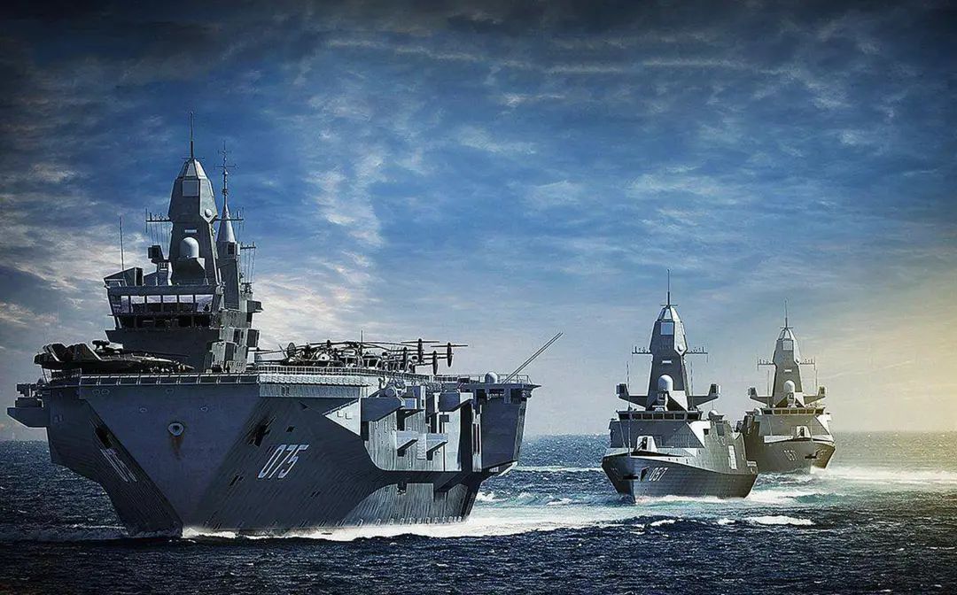 5万吨巨舰世界第一,美智库揭开076真身,电磁弹射器比福建舰更长 5万吨巨舰世界第一,美智库揭开076真身,电磁弹射器比福建舰更长