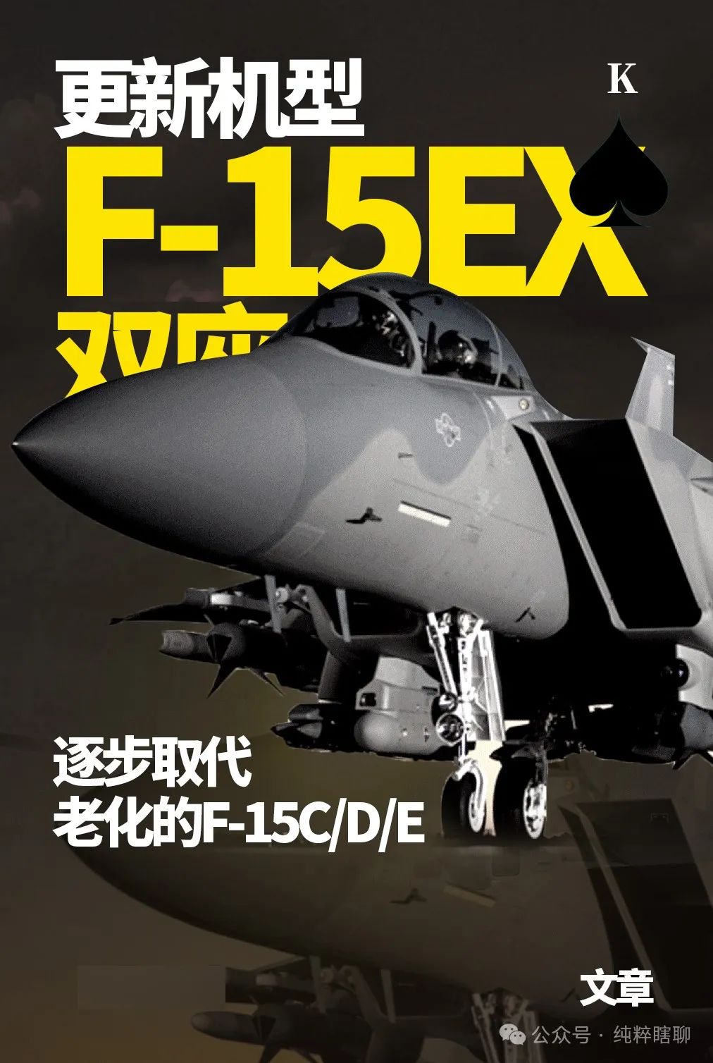 F-15鹰系列战斗机,美空军的骨干力量,重型战斗机的扛鼎之作 F-15鹰系列战斗机,美空军的骨干力量,重型战斗机的扛鼎之作