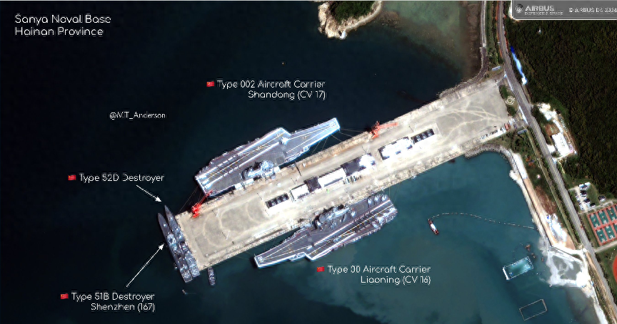 震撼!2艘现役航母会师南海,双舰同框,中国要搞什么大动作? 震撼!2艘现役航母会师南海,双舰同框,中国要搞什么大动作?