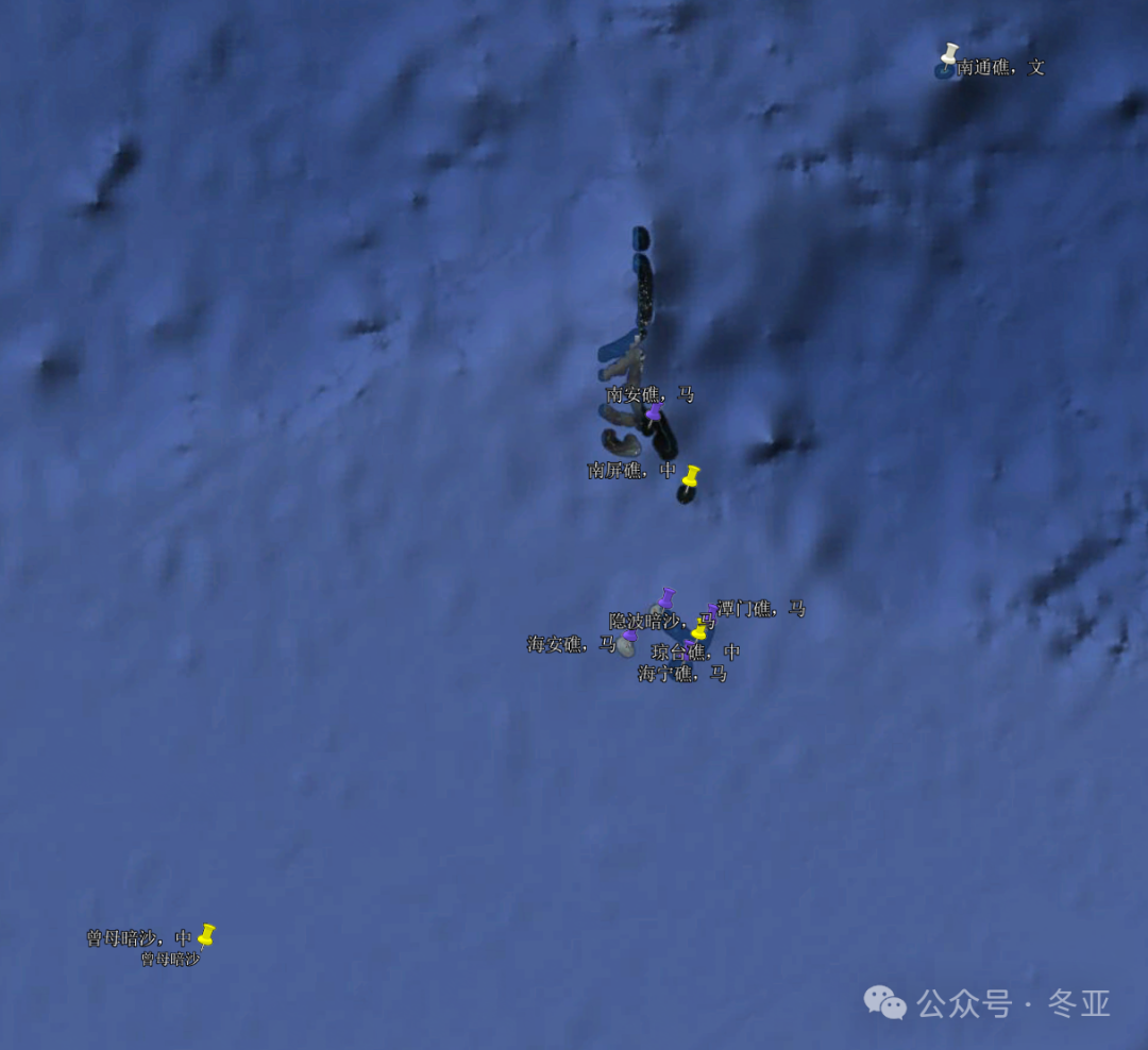 做了份南海岛礁现状图,其实比很多人以为的好不少。 做了份南海岛礁现状图,其实比很多人以为的好不少。