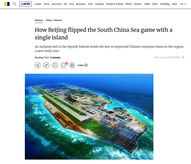 中国10年前的精心布局,让解放军在南海立于不败之地 中国10年前的精心布局,让解放军在南海立于不败之地