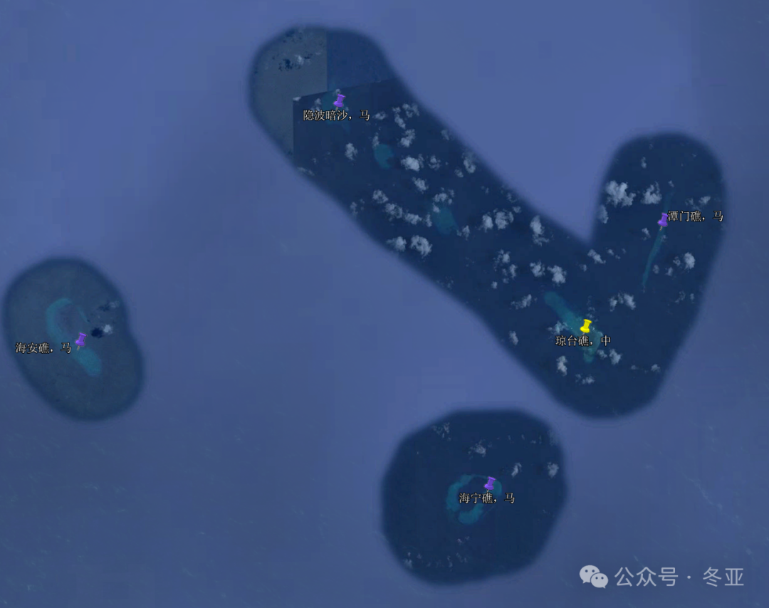 做了份南海岛礁现状图,其实比很多人以为的好不少。 做了份南海岛礁现状图,其实比很多人以为的好不少。