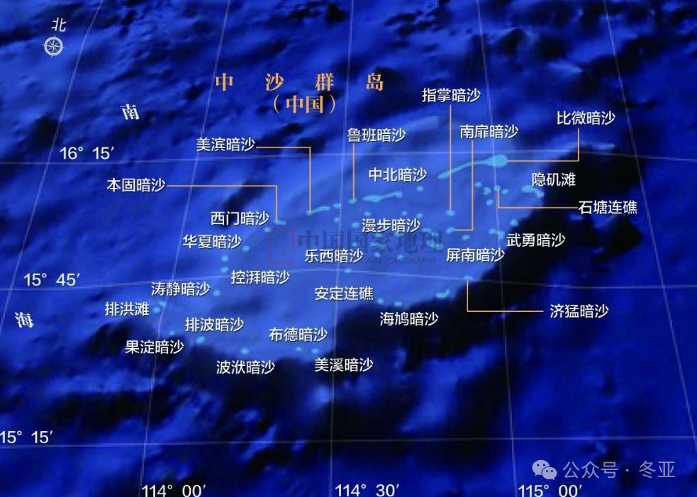 做了份南海岛礁现状图,其实比很多人以为的好不少。 做了份南海岛礁现状图,其实比很多人以为的好不少。