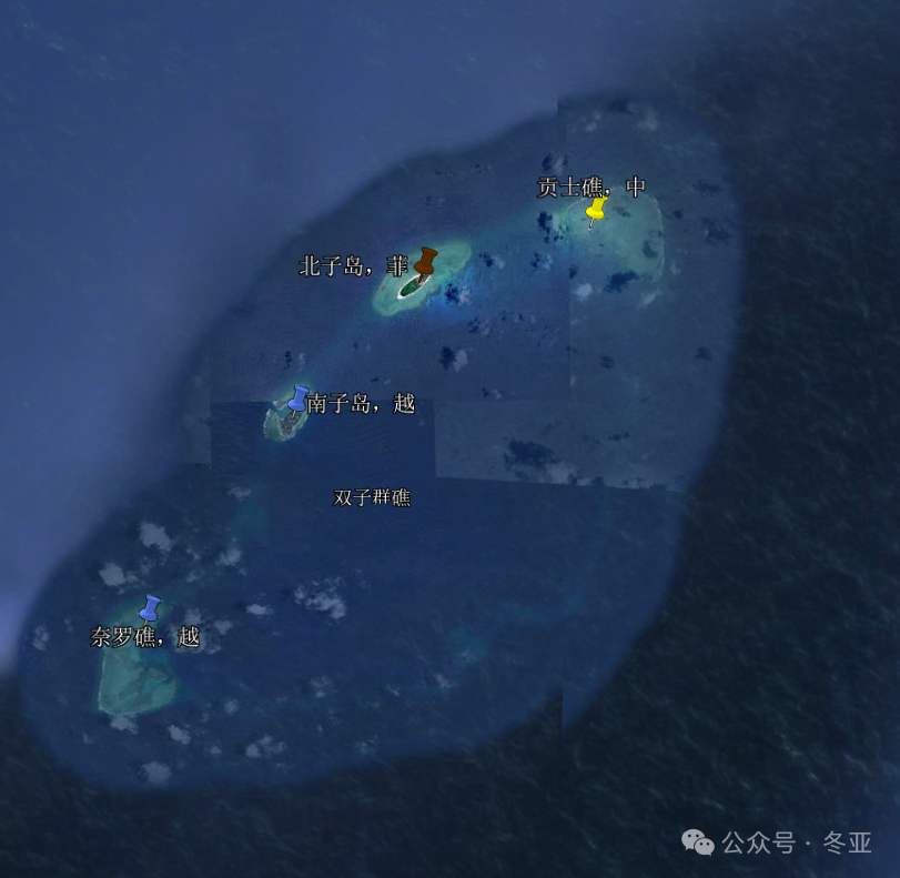 做了份南海岛礁现状图,其实比很多人以为的好不少。 做了份南海岛礁现状图,其实比很多人以为的好不少。
