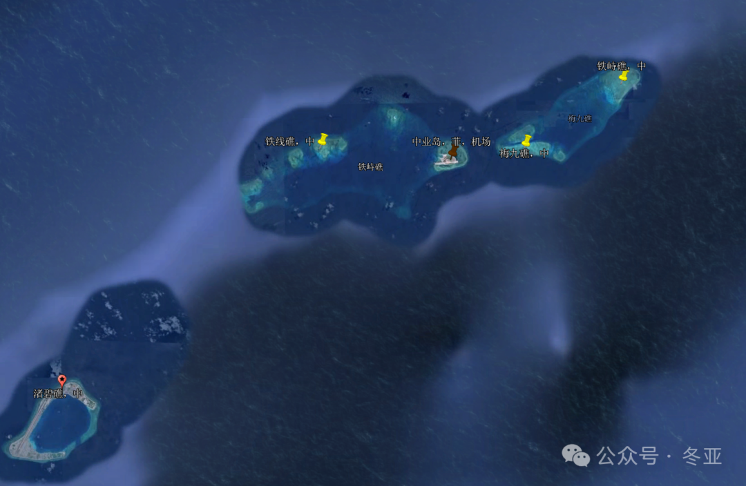 做了份南海岛礁现状图,其实比很多人以为的好不少。 做了份南海岛礁现状图,其实比很多人以为的好不少。