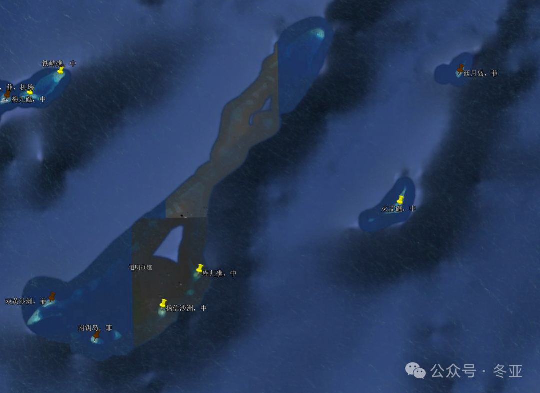 做了份南海岛礁现状图,其实比很多人以为的好不少。 做了份南海岛礁现状图,其实比很多人以为的好不少。